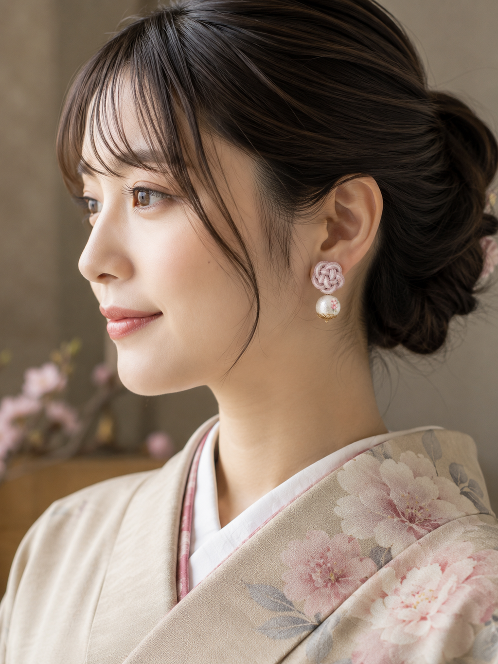 Contemporary Mizuhiki earrings inspired by traditional Japanese craftsmanship - Made in Japan